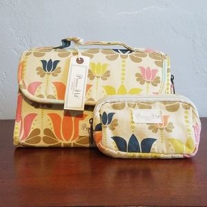 Makeup Bag with Purse Bag